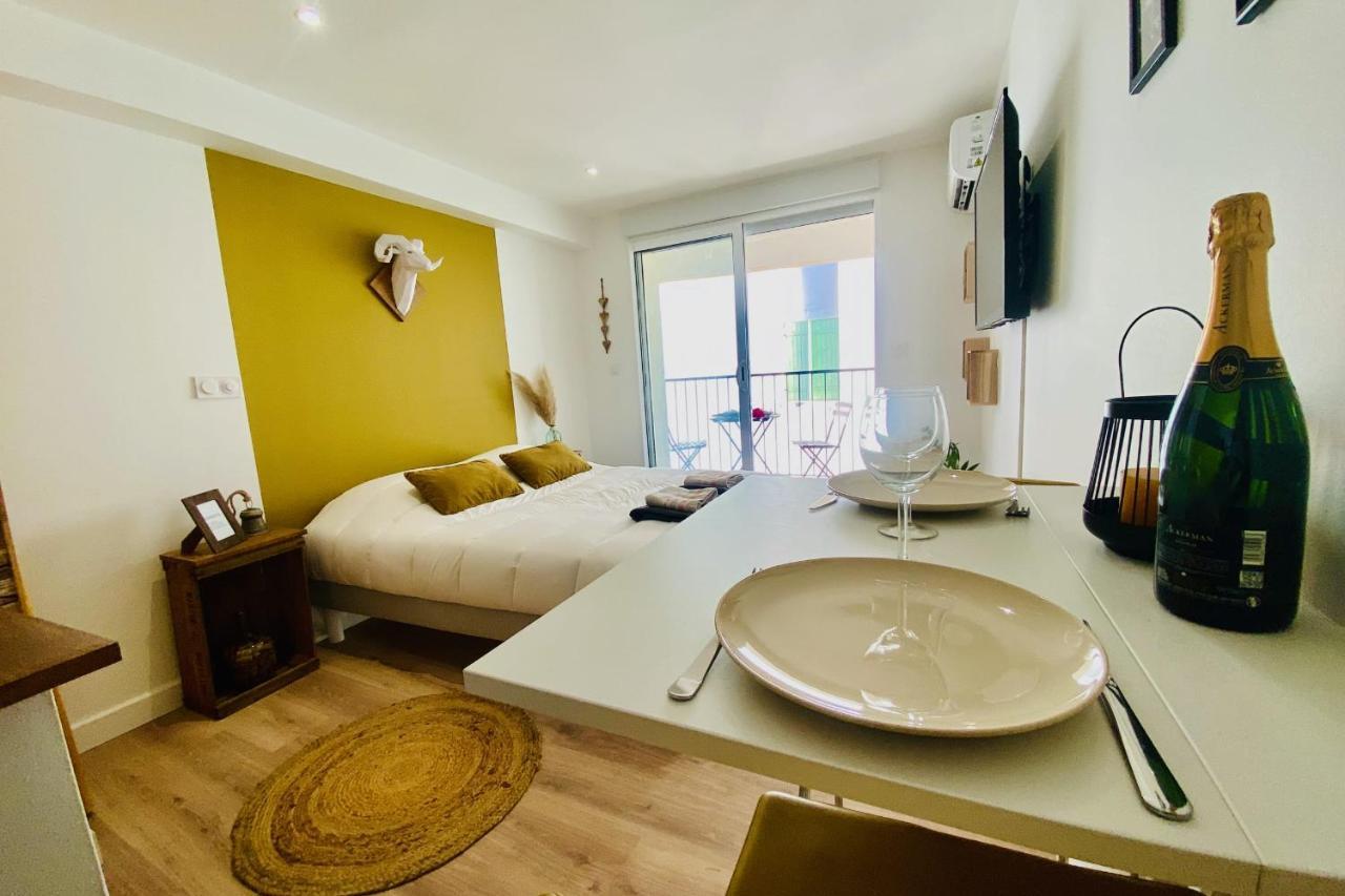 L'Escale Cevenole - Terrasse Et Clim Apartment นีมส์ ภายนอก รูปภาพ